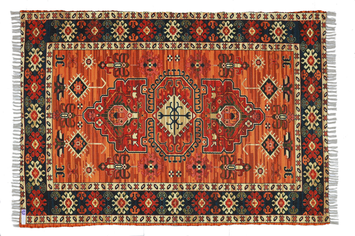 HANDMADE PRINTED RUG