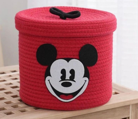 MICKY MOUSE STORAGE BASKET