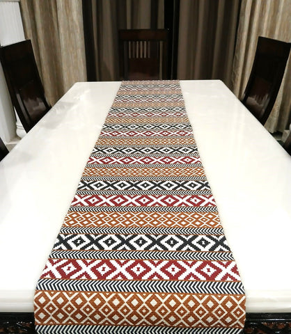 Geometric Dining Table Runner