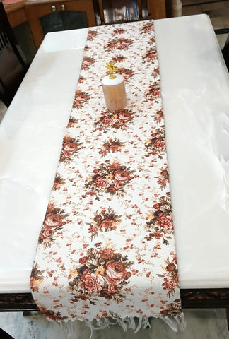 Traditional Floral Dining Runner