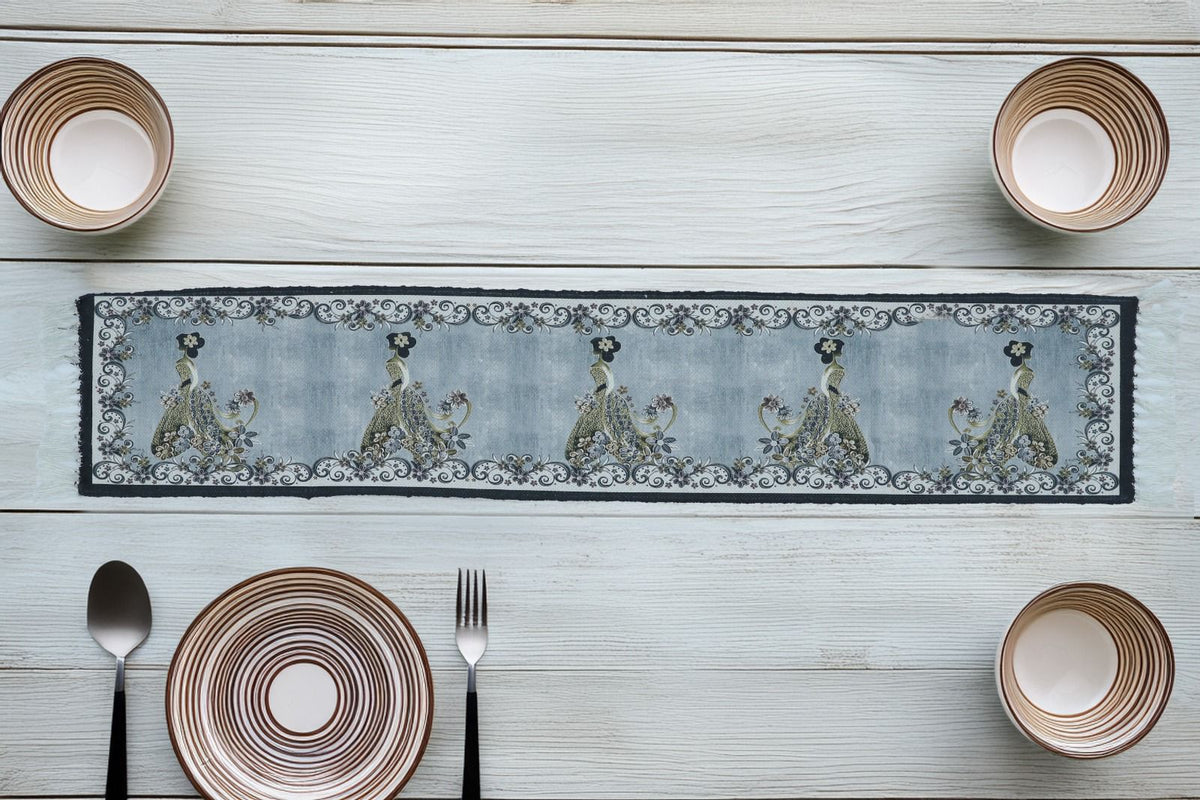 Chinese Lady Dining Table Runner