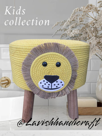 Tiger face Stool/Ottoman